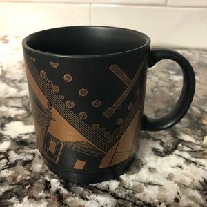 Andrea Palladio Black Bronze 16th Century Italian Architect Coffee Tea Mug